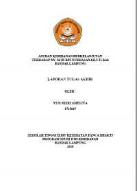 LTA ASUHAN KEBIDANAN BERKELANJUTAN TERHADAP NY. M DI BPM NURHASANAH,S.Tr. Keb BANDAR LAMPUNG 2020