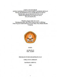 KTI Asuhan Keperawatan Pada Pasien Gastritis Dengan Masalah Keperawatan Nyeri Menggunakan Teknik Relaksasi Benson Di Wilayah Kerja Puskesmas Panaragan Jaya Tulang Bawang 2020