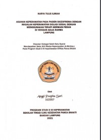 KTI ASUHAN KEPERAWATAN PADA PASIEN SKIZOFRENIA DENGAN MASALAH KEPERAWATAN ISOLASI SOSIAL DENGAN MENGGUNAKAN TERAPI BERMAIN PERAN DI YAYASAN AULIA RAHMA LAMPUNG TAHUN 2021