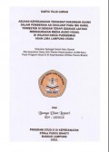 KTI ASUHAN KEPERAWATAN TERHADAP DUKUNGAN SUAMI DALAM PEMBERIAN ASI EKSLUSIF PADA IBU HAMIL TRIMESTER III DENGAN TERAPI EDUKASI LAKTASI MENGGUNAKAN MEDIA AUDIO VISUAL DI WILAYAH KERJA PUSKESMAS OGAN LIMA
LAMPUNG UTARA 2021