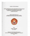 KTI ASUHAN KEPERAWATAN PADA IBU MENYUSUI TENTANG SIKAP IBU TERHADAP MP-ASI MENGGUNAKAN MEDIA AUDIOVISUAL DI PUSKESMAS BRANTI RAYA LAMPUNG SELATAN 2021