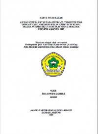 KTI ASUHAN KEPERAWATAN PADA IBU HAMIL TRISEMESTER IIIDENGAN MASALAH KEPERAWATAN  ANSIETASDI RUANG DELIMA RUMAH SAKIT UMUM DAERAH Dr. Hi. ABDUL MOELOEK PROVINSI LAMPUNG 2019
