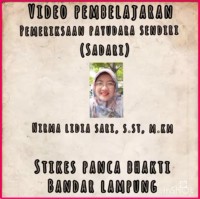 VIDEO PEMBELAJARAN PEMERIKSAAN PAYUDARA SENDIRI (SADARI)