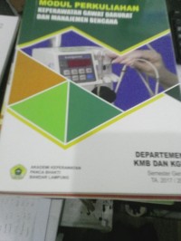 Modul Perkuliahan Keperawatan Gawat Darurat Dan Manajemen Bencana