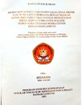 KTI ASUHAN KEPERAWATAN PADA PASIEN GAGAL GINJAL KRONIK YANG MENJALANI HEMODIALISA DENGAN MASALAH KEPERAWATAN KELETIHAN (FATIGUE) MENGGUNAKAN TEKNIK SLOW DEEP BREATHING DI KLINIK HEMODIALISA TIRTAYASA MEDIKA CENTER KOTA BANDAR LAMPUNG 2021
